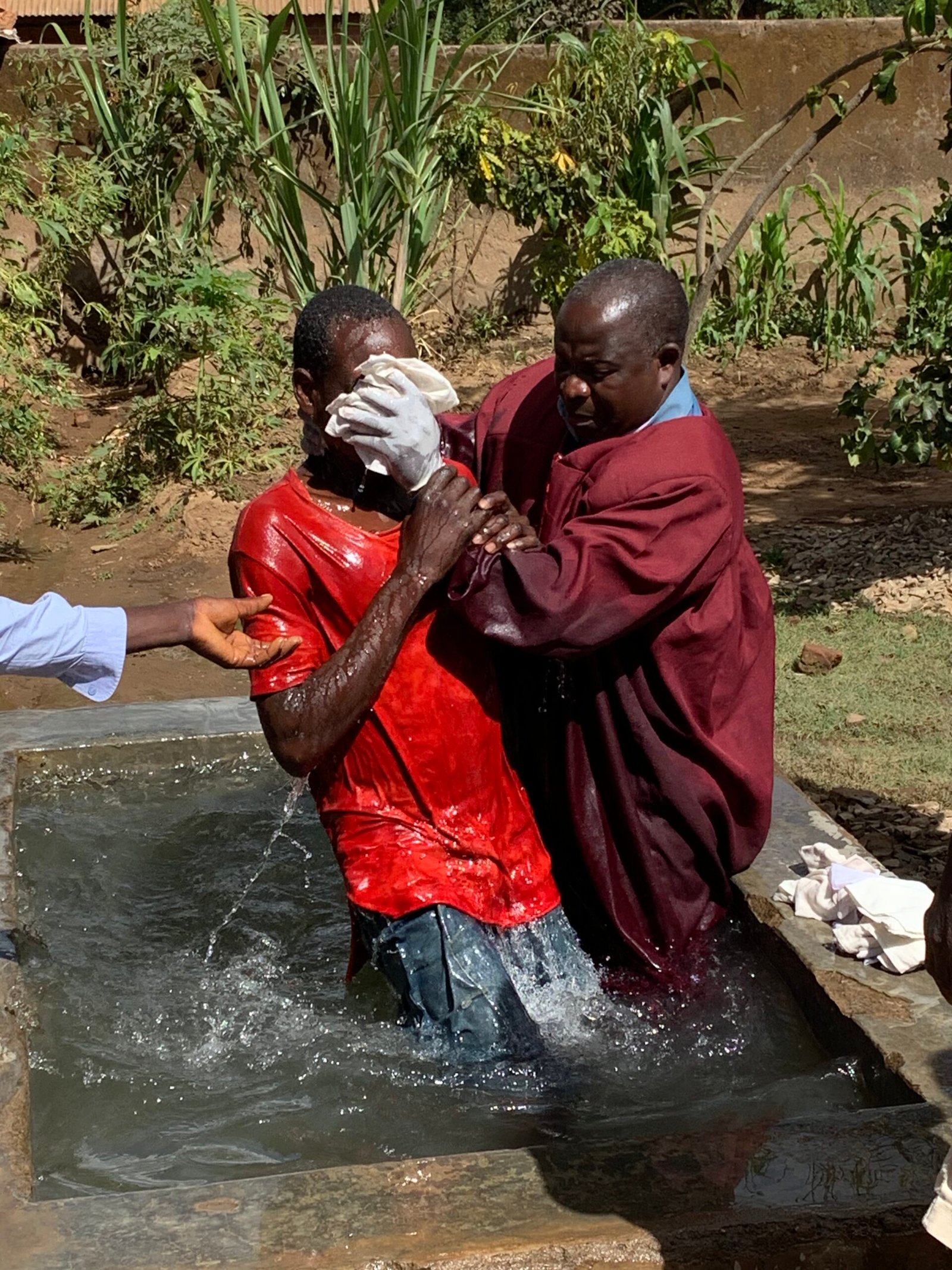 Wayfinder's Evangelism at Lake for Baptism